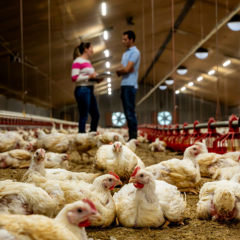 Broiler chicken house