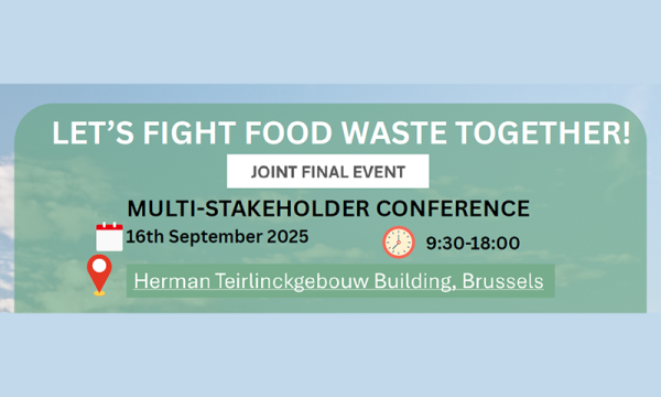 Let's fight food waste together - Joint final event
