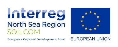 Logo Interreg NOrth Sea Region Soilcom European Regional Development Fund