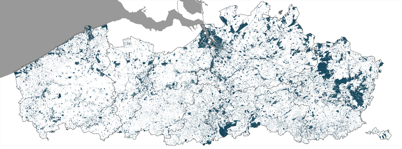 Publiek grondbezit in Vlaanderen en Brussel