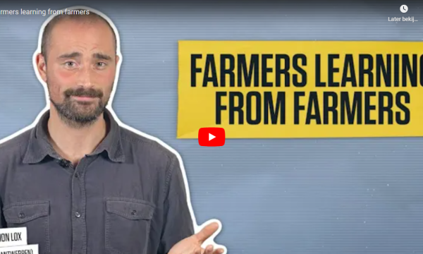 Farmers learning from farmers
