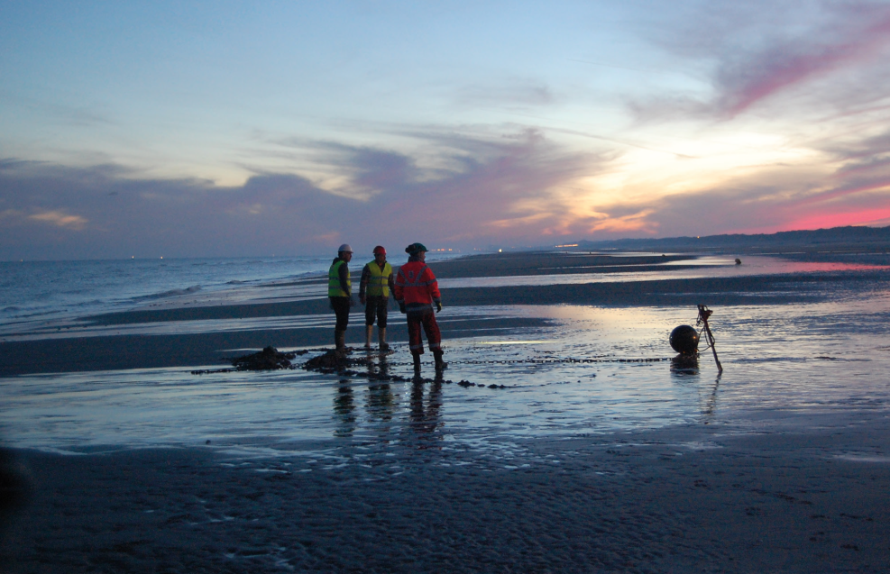 Kust en strand