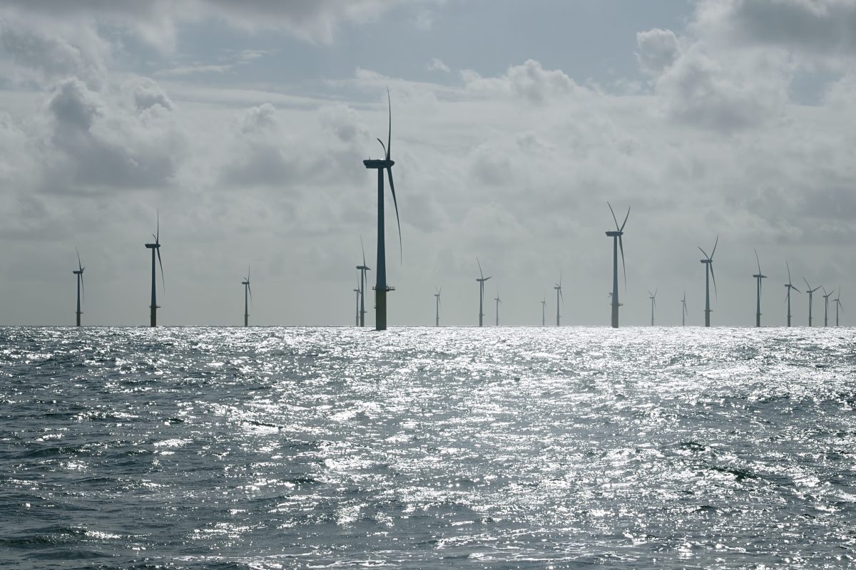 windpark op zee