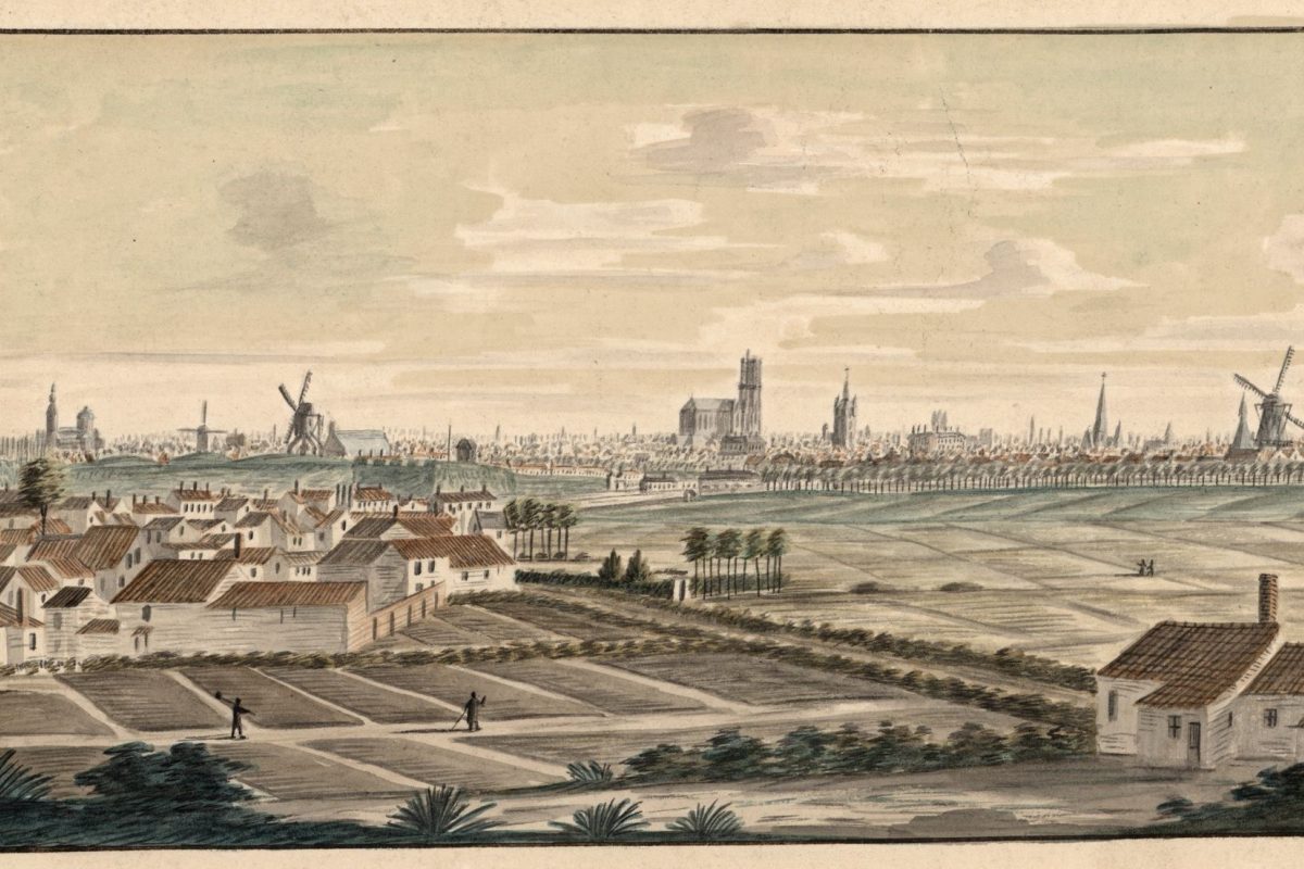 historische foto van Gent