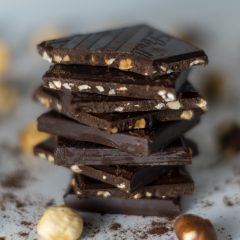 Hazelnoot en chocolade