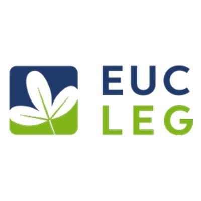 EUCLEG logo graphic of a plant with three leaves