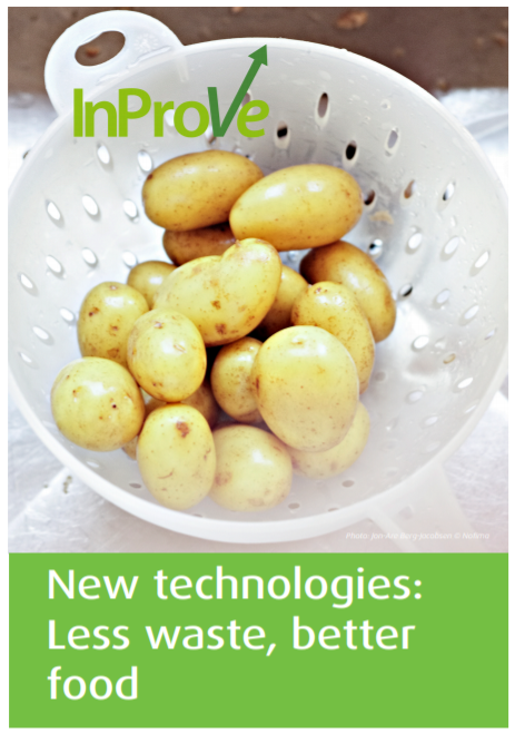 Aardappelen in vergiet, cover InProve: new technologies: less waste, better food