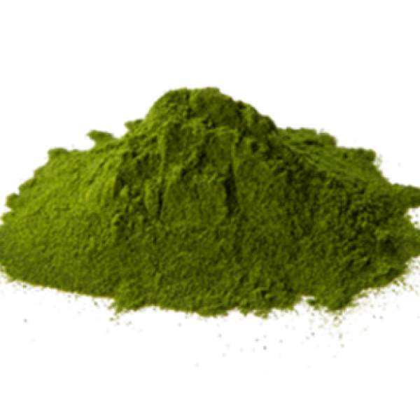 Green powder microalgae