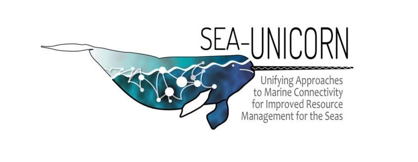 SEA-Unicorn logo of whale with connected dots
