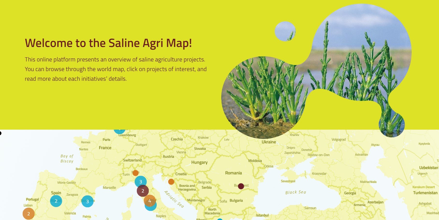 Saline Agri Map